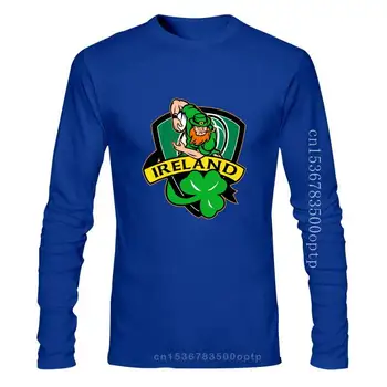 Pánské Oblečení Irští Příznivci Rugby T-Shirt 6 Národů Irsko Tričko Vlastní Dopisy, Pýcha T Shirt Muži Tričko Sleva