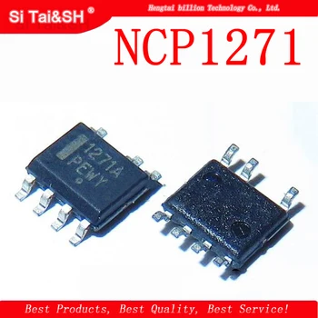 10ks NCP1271 SOP8 NCP1271A SOP NCP1271ADR2G SOP-8 1271A SMD LCD power management IC