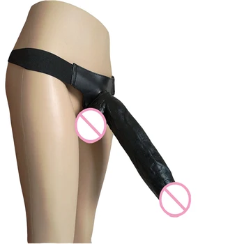 Umělé penisy vibrátor, realistické měkké obrovské dilda strap on penis velký péro odnímatelný pás nastavitelný sexuální hračky pro ženy masturbovat hračky
