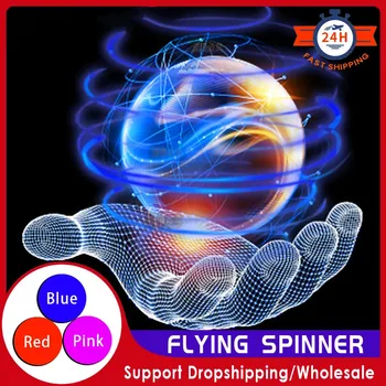Míček letící Bumerang Flyorb Magie S LED Světly Drone Hover Ball Uvolnění Stresu Létající Spinner Vrtět Hračky, Děti, Rodina, Dárky