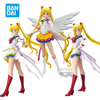 Bandai Původní Sailor Moon Obrázek Třpytky Kouzla Věčné Sailor Moon Akční Kolekce Model Hračka Anime Obrázek Hračky pro Děti