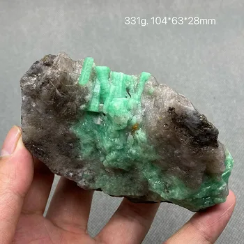 100% Přírodní zelený smaragd minerální gem-grade crystal vzorky kameny a krystaly krystaly křemene