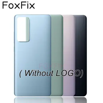 FoxFix čiré Sklo Pro Xiaomi 12 Kryt Baterie Zpět Skleněný Panel Zadní kryt Případě Nahrazení+Nálepky 2201123G 2201123C