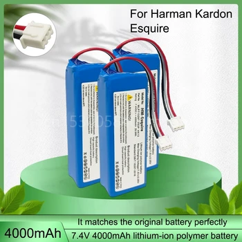 7.4 V 4000mAh Dobíjecí Polymer Baterie MLP713287-2S2P HK12 Náhradní Baterie Pro Harman Kardon Esquire Reproduktor