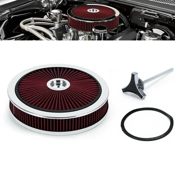 14 X 3 Inch Auto vzduchového Filtru Karburátor Vzduchový Filtr Kit Auto Příslušenství pro Chevrolet GMC, Ford