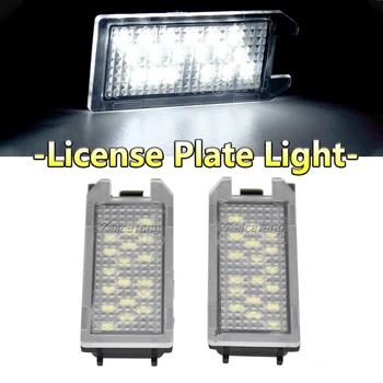 1 Pár LED osvětlení spz osvětlení spz Pro Jeep Grand Cherokee Compass, Patriot Fiat 500 Dodge Viper Maserati Levante
