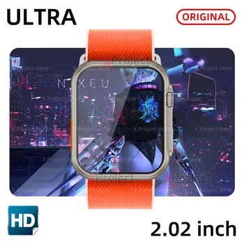 Hodinky Ultra Chytré Hodinky N8 Ultra Mužů Série 8 NFC Volání Bluetooth Srdeční Frekvence Žen Smartwatch Pro Samsung Xiaomi PK HW8 DT8 MAX