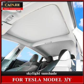Pro Tesla Model 3 2022 model Y Přední Zadní Sklo Střešního okna střešní okno Slepý Stínování NetUpgrade Sluneční clony Skleněné Střechy, sluneční Clony
