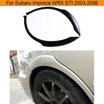 Zadní Široké Kolo Oblouk blatníků Lišta Pro Subaru Impreza STI WRX 2002-2009 Podběhy Obočí Lišty Kit Chránič