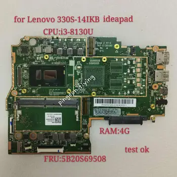 pro Lenovo Ideapad 330S-14IKB Notebooku základní Deska 81f4 / 81jm / 330s KBL /.. 4GB DDR4 / CPU I3-8130 Fru / 5b20s69508 test OK